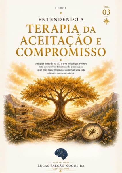 Capa do e-book Entendendo a Terapia da Aceitação e Compromisso
