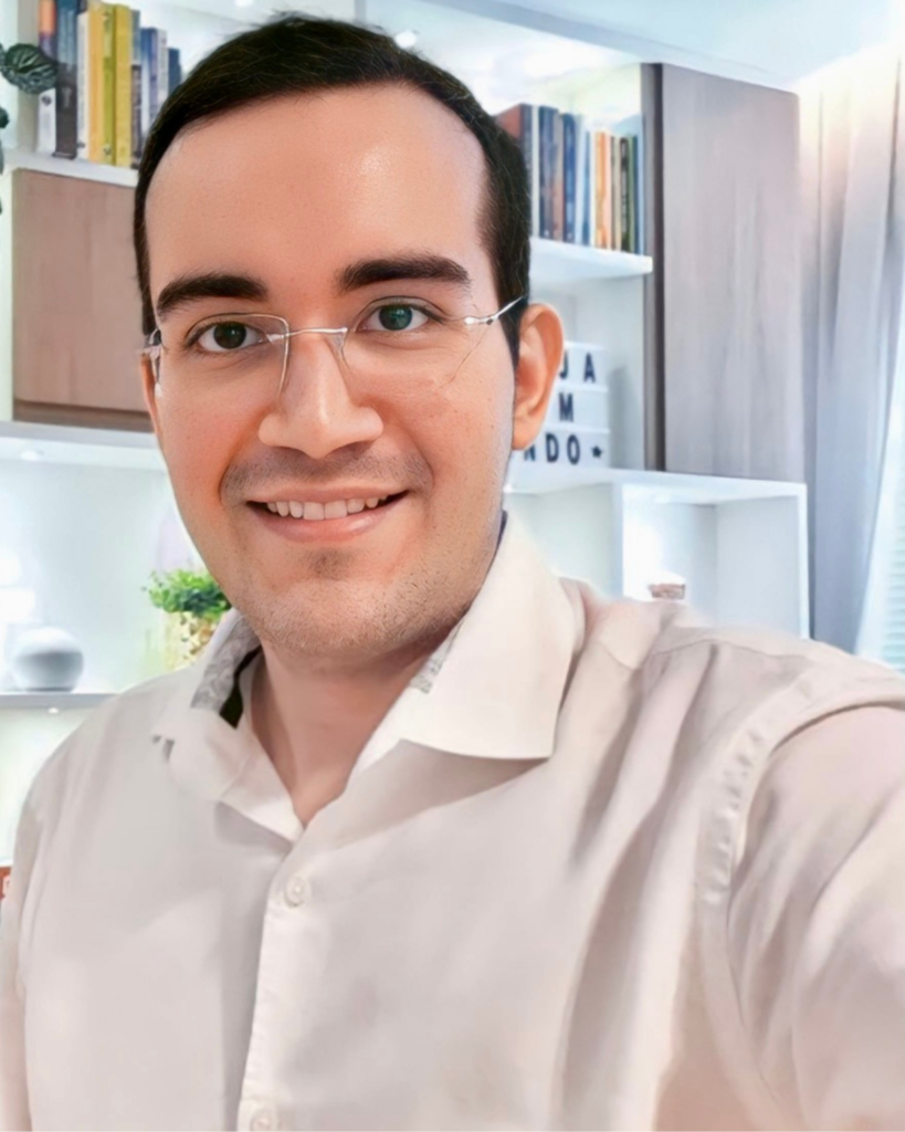 Jonatan Saraiva, nutricionista da Clínica Vitalume